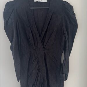 IRO Black Textured Dress